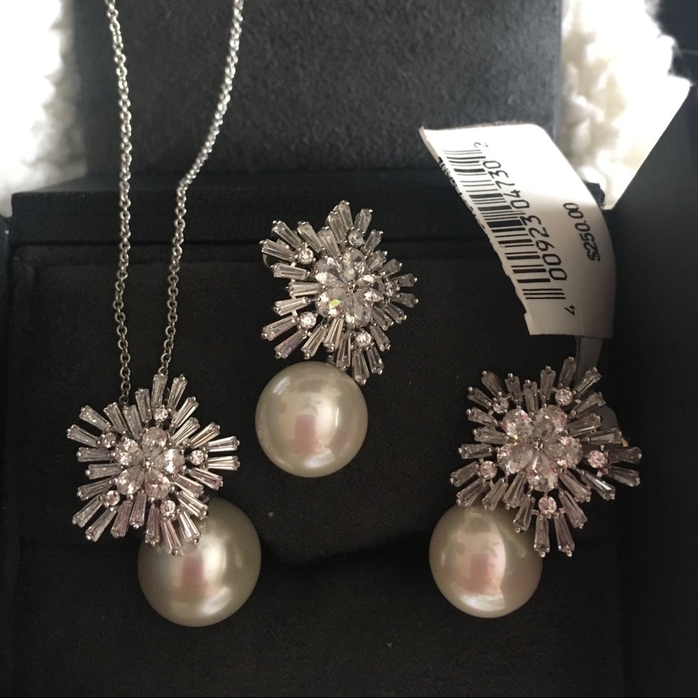 Earrings/Necklace Set. Brand: Fallon